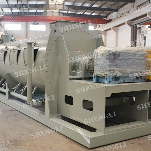 CMS-15000 单轴连续式搅拌机，用于固废处理